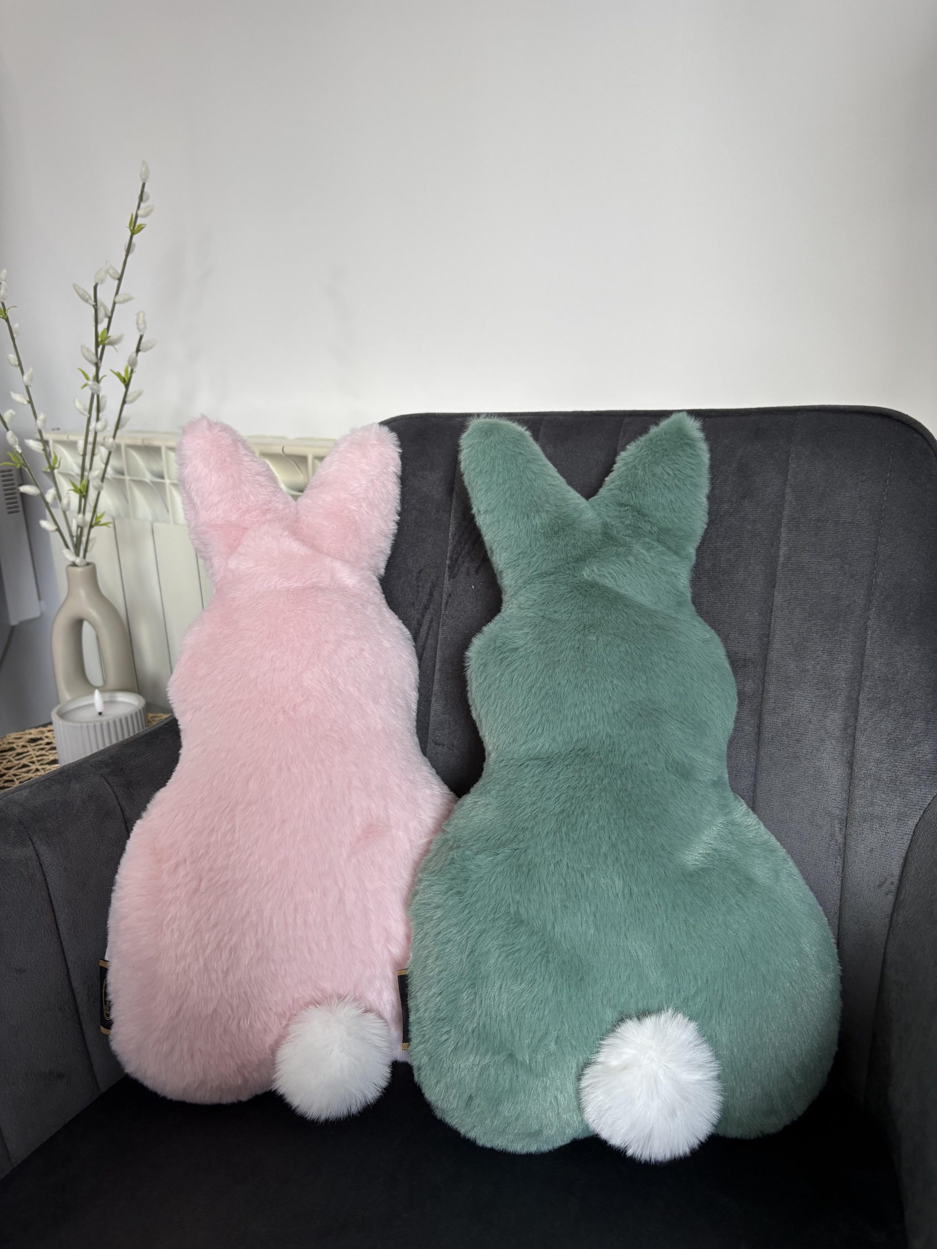 Poduszka zajączek zielony - obrazek 2